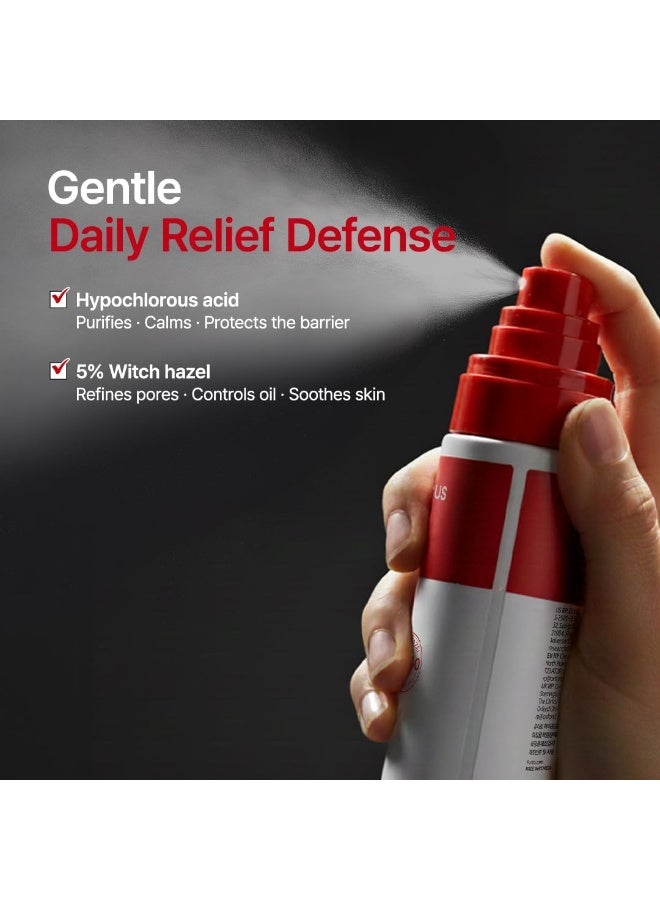 PURITO Hypochlorous Acid Facial Spray | Witch Hazel 5% + Forest Breeze | HOCl Facial Mist for Sensitive, Redness-Prone Skin | Refreshing Toner Mist | Korean Skincare, 100mL / 3.38 fl.oz - Image 5